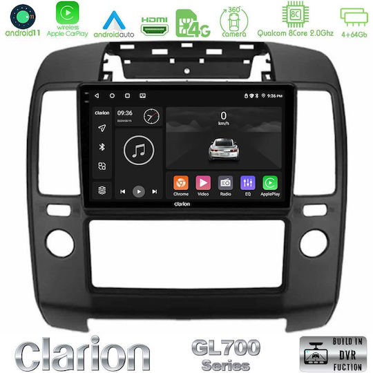 Clarion Автомобилна Аудио Система с A/C (Блутут/USB/WiFi/GPS/Apple-Carplay/Android-Auto) с Тъчскрийн 9"
