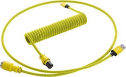 Cablemod Pro Coiled USB 2.0 USB-C männlich - USB-A 1.5m (CM-PKCA-CYAY-KY150KY-R) Cablemod Pro Coiled USB 2.0 USB-C männlich - USB-A 1.5m (CM-PKCA-CYAY-KY150KY-R)