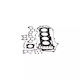 Set Garnituri Chiulasă Nissan Almera II N16 1.5 2002 Prezent Corteco 418056P