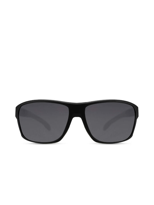 LimeShade Ochelari de soare cu Negru Din plastic Rame și Negru Lentilă LS6512