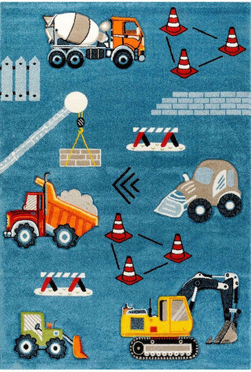 Tzikas Carpets Diamond Kinder Teppich Blau 200x250cm