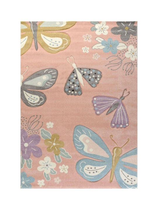 Tzikas Carpets Diamond Παιδικό Χαλί Ροζ 160x230cm