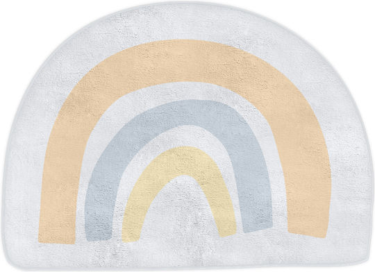 Kikka Boo Kids Synthetic Rug Stripy Friends 61x85cm