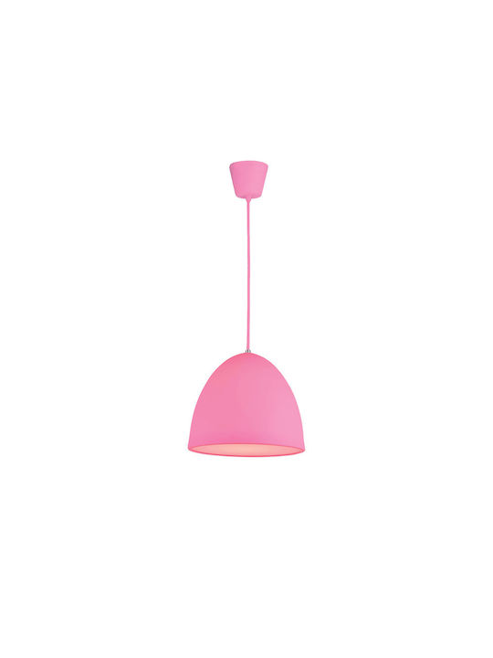 Elmark Pendant Light Single-Light for Socket E27 Pink