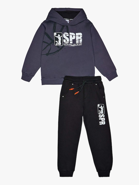 Sprint Kids Sweatpants Set Dark Gray