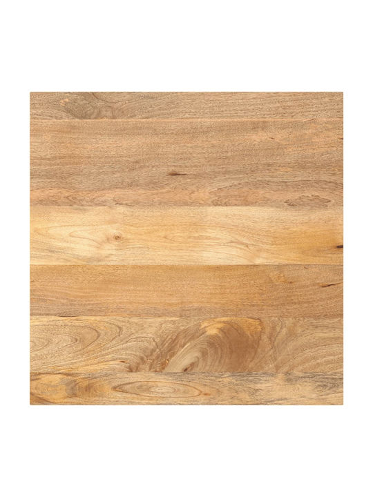 vidaXL Триъгълна Повърхност на масата Масивно дърво Mango 70x70x2.5см 371474 1бр