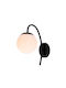 Elmark Lamp Wall with Socket E27 Black