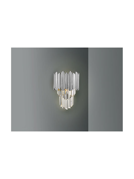 Tiara Leuchte Wand mit Fassung G9 22cm
