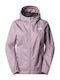 Quest Women's Short Lifestyle Jacket Waterproof and Windproof for Spring or Autumn with Hood Rose