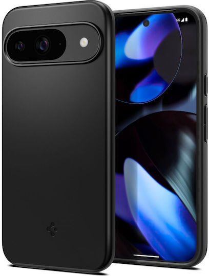 Spigen Thin Fit Umschlag Rückseite Silikon 1.55mm Schwarz (Google Pixel 9 / 9 Pro)