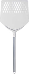 Cerutti Pizza-Schaufel Aluminium Durchlöchert 36x36cm mit Griff 60cm