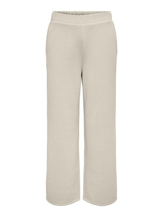 Sweatpants Flared Beige