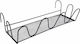 Uncle George Metallic Hanging Balcony Railings 45.5x20cm