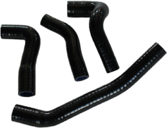 Silikonschläuche KTM 390 LC4 Duke RC 390 2015-2016 Schwarz