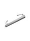 Elmark Εξωτερικό Φωτιστικό LED Wall Washer 18W με Φυσικό Λευκό Φως IP65 Ασημί