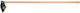 Hoe Square 19cm with Pole 130cm