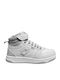 Rocket Amf Παιδικά Sneakers High με Σκρατς Λευκά