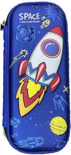 Graffiti Blue Pencil Case