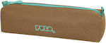 Pencil Case Polo Barrel Original Brown Light Blue