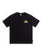 Quiksilver T-shirt Bărbătesc cu Mânecă Scurtă Black