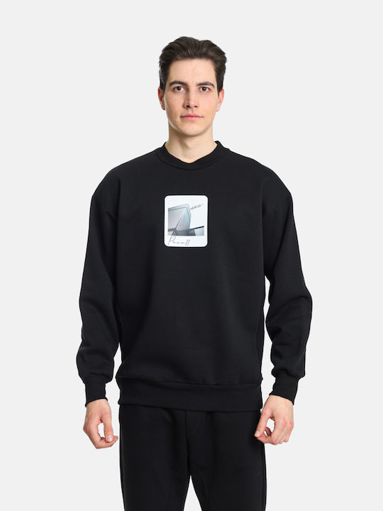 Paco & Co Herren Sweatshirt Black