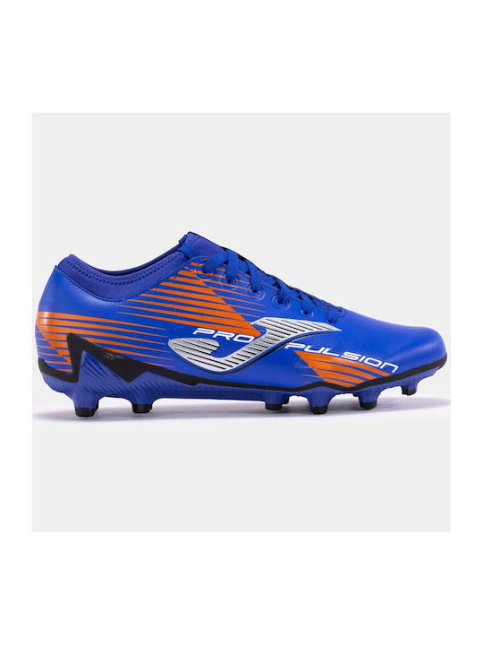 Joma Propulsion FG Χαμηλά Ποδοσφαιρικά Παπούτσια με Τάπες Μπλε