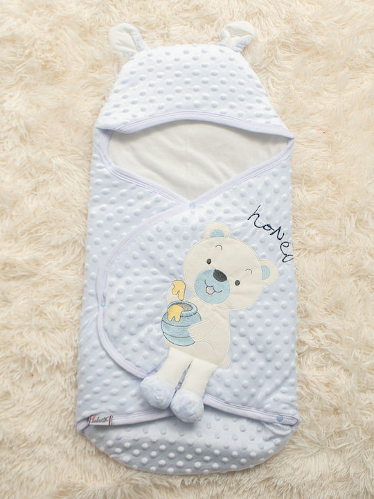 Winter Blanket Sleeping Bag Blue