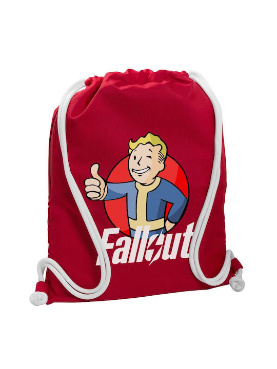 Koupakoupa Fallout Vault Boy Gym Backpack Red