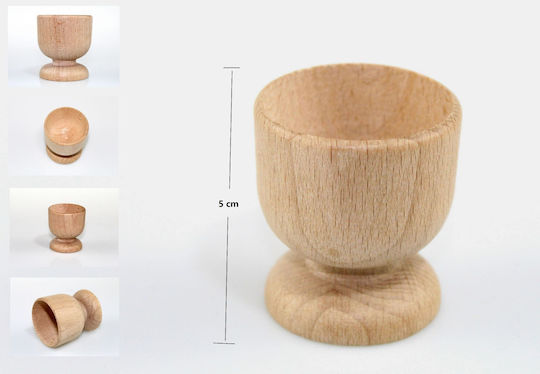 Wooden Egg Holder 4.1*5.1cm Giszben