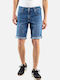 Rafter Ανδρική Βερμούδα Τζιν Mid Blue