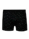 Enrico Coveri Herren Boxershorts Schwarz 1Packung