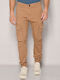 Hose Cargo Elastisch Tabac Brown