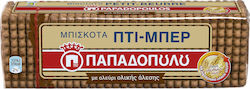 Μπισκότα Πτι Μπερ Ολικής άλεσης Παπαδοπούλου (225 g)