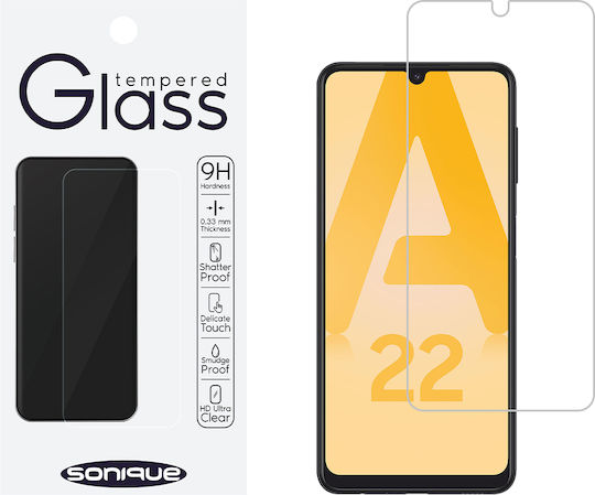 Hardy Glass Sonique Premium Series HD 9H Compatible With Samsung Galaxy A22 4G Galaxy A31 4G Galaxy A32 4G Galaxy A33 5G