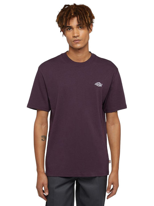 Dickies Summerdale Herren T-Shirt Kurzarm Plum ...