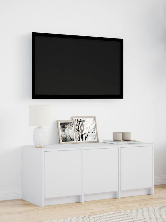 Stand TV Alb L97xA34xÎ40cm
