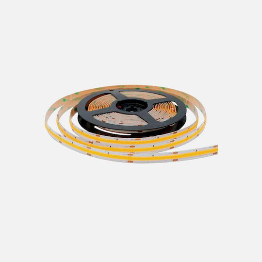 Elmark Wasserdicht LED-Streifen 24V Kaltweiß Licht 5m Typ COB