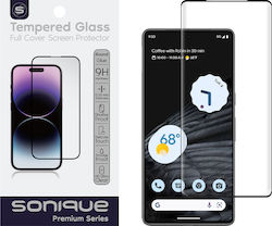 Curvy Glass Sonique Seria Premium HD Acoperire Completă 9H Google Pixel 7 Pro Negru Curvy Glass Sonique Seria Premium HD Acoperire Completă 9H Google Pixel 7 Pro Negru