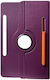 Flip Cover Rotativă Violet (Samsung T870, T875, X700 Galaxy Tab S7, S8)