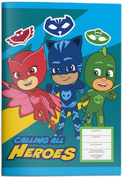 Pj Masks Stapled Notebook 40 Sheets