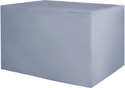 Beliani Waterproof Couch Cover 200x185x75 cm in Gray Color