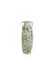 Artekko Dekorative Keramikvase Aurelion Weiß Φ13xΥ35cm