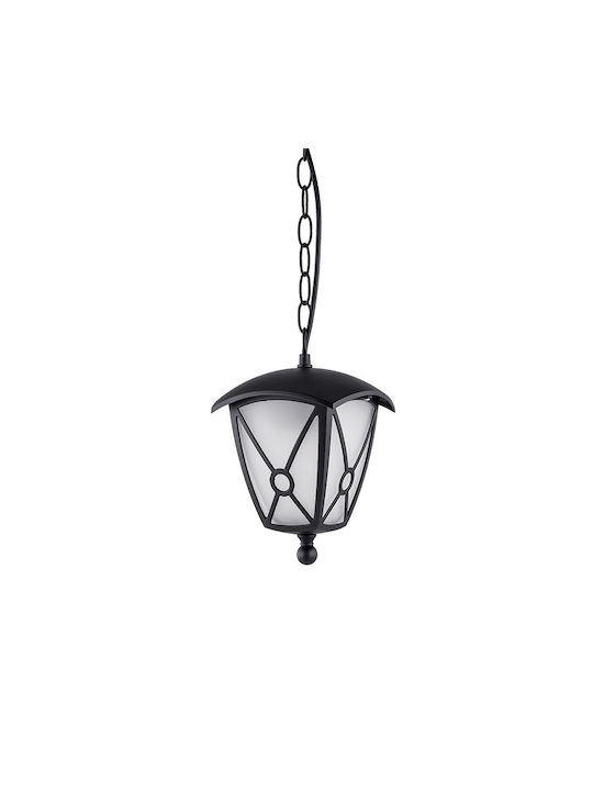 Elmark Outdoor Hanging Ceiling Light E27 in Black Color 96503P/BK