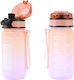 Wasserflasche I Drink Id2123 Tritan 500ml Orange-Lila