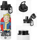 Fallout Vault Boy Metal Water Bottle with Safet...