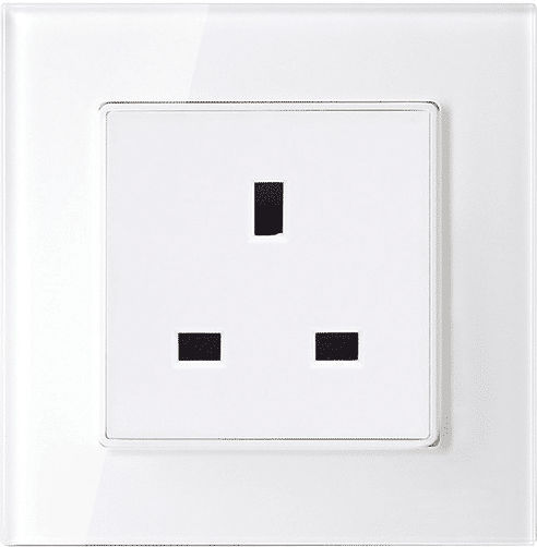 Elmark Power Socket White 1pcs