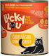 Lucky Lou LifeStage Hrană Umedă pentru Pisici Adulte în Conservă cu Păsări de curte fără Cereale 800gr cu Păstârnac