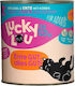 Lucky Lou LifeStage Υγρή Τροφή για Ενήλικες Γάτες σε Κονσέρβα με Κολοκύθα, Πάπια και Πουλερικά χωρίς Σιτηρά 800gr