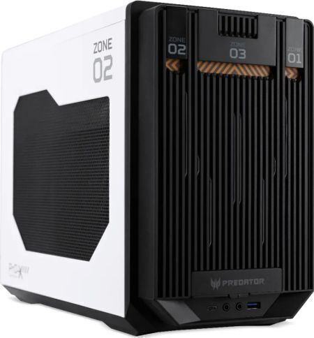 Acer Predator MI900 Mini Tower Carcasă PC Albă