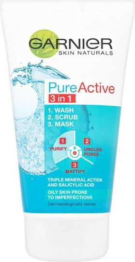 Garnier SkinNaturals Pure Active 3 in 1 Lichid Față 150ml